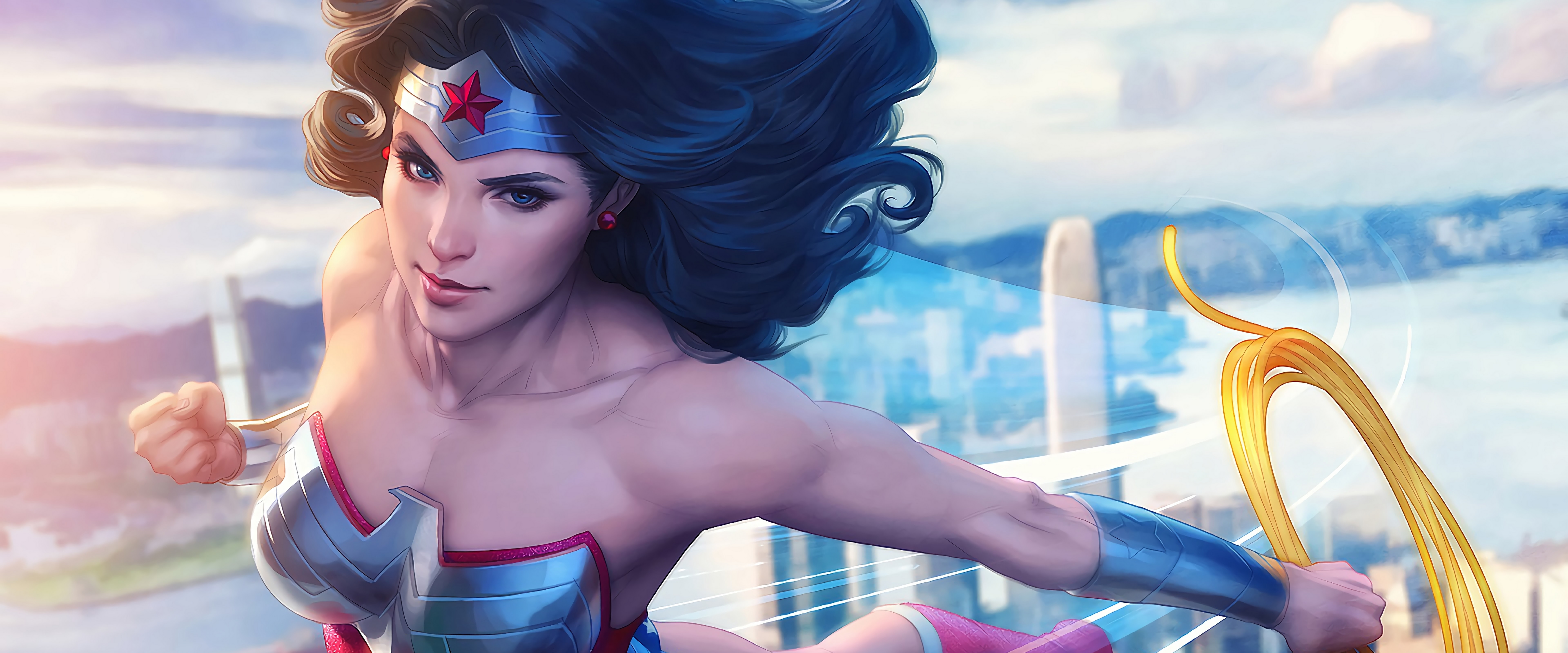 Wonder Woman Cartoon Wallpapers