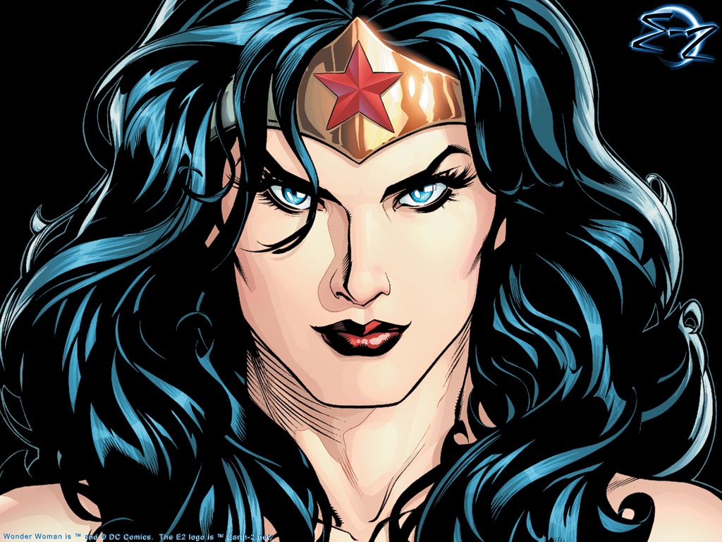 Wonder Woman Cartoon Wallpapers