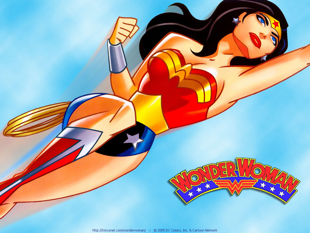 Wonder Woman Cartoon Wallpapers