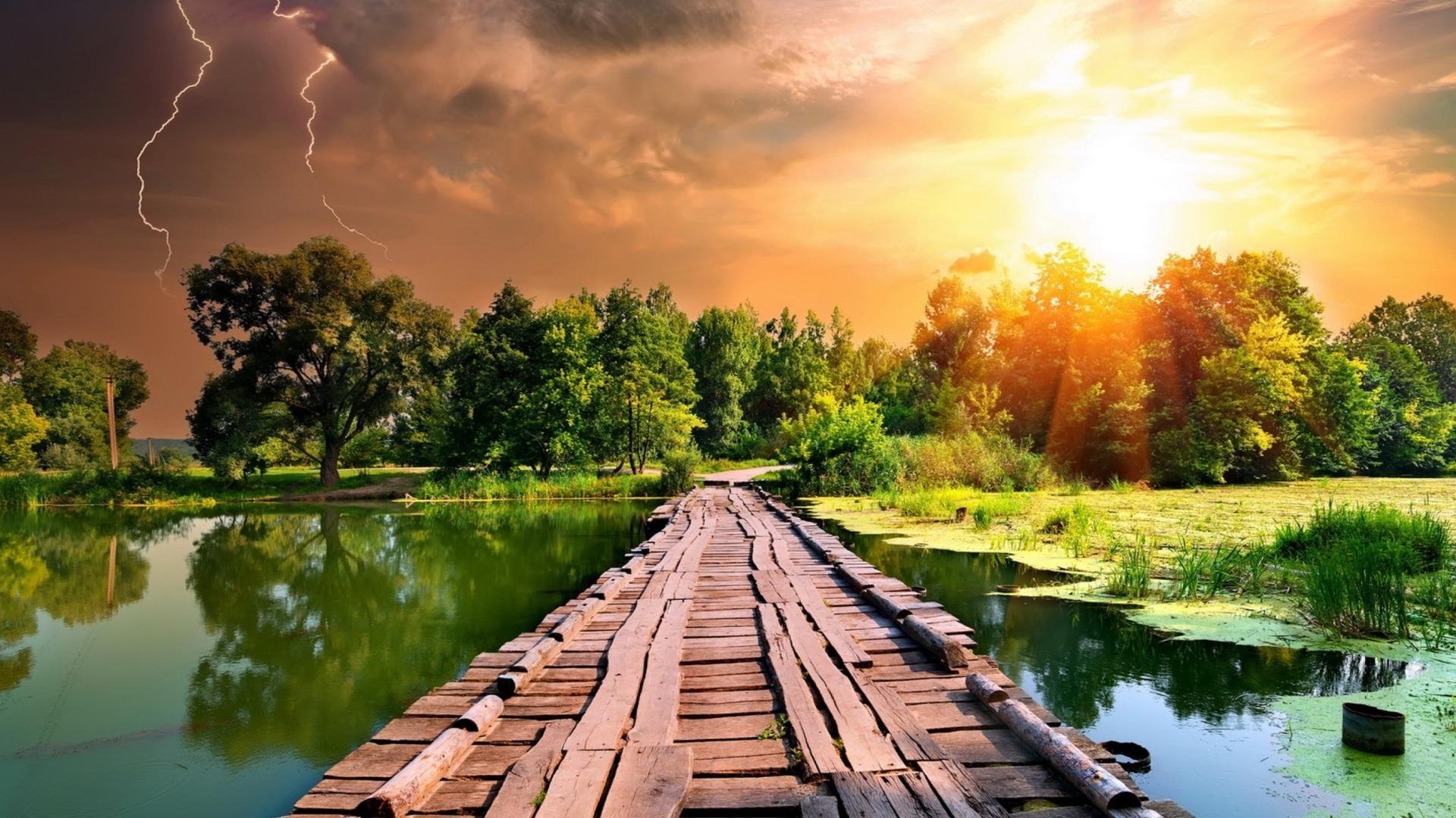 Wooden Bridge Wallpapers