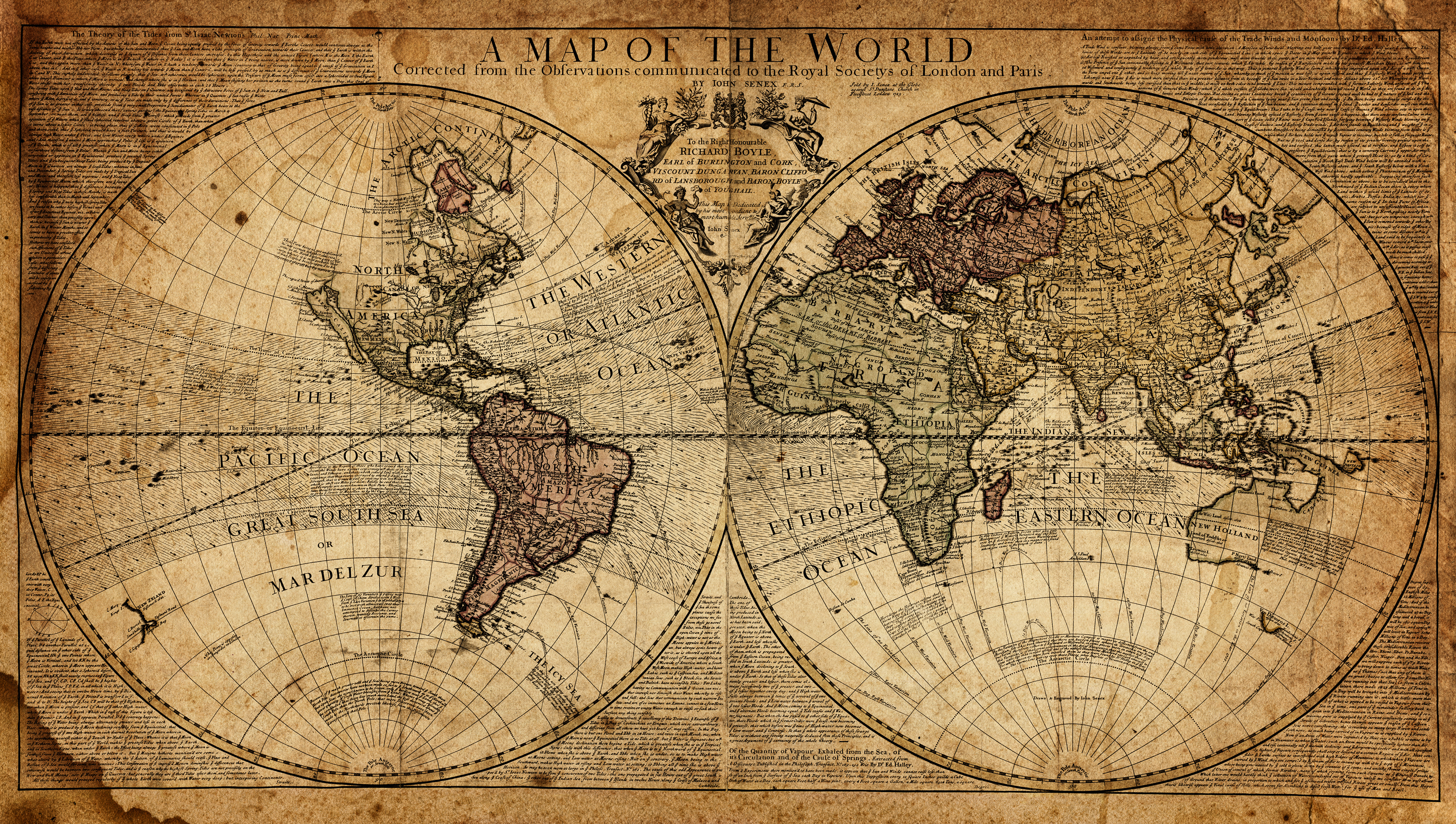 World Map 4K Wallpapers