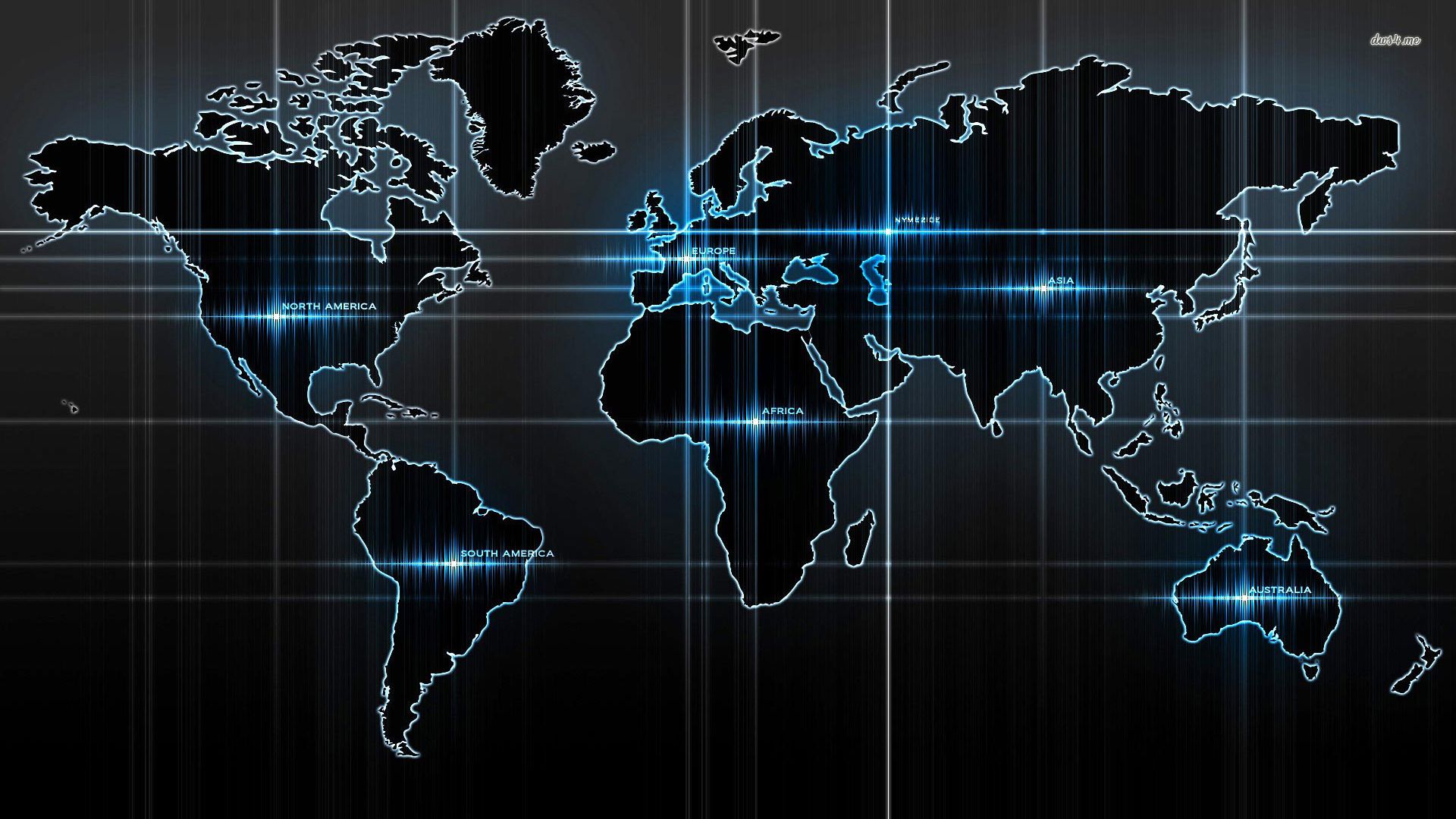 World Map Digital Wallpapers