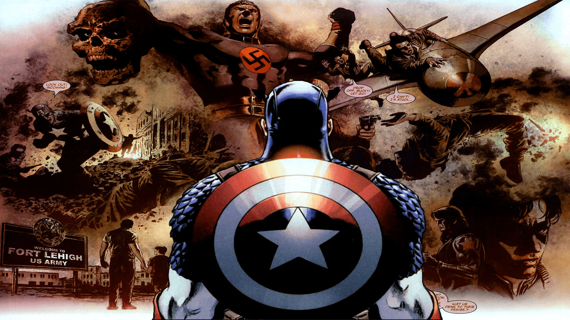 World War 2 Captain America Wallpapers