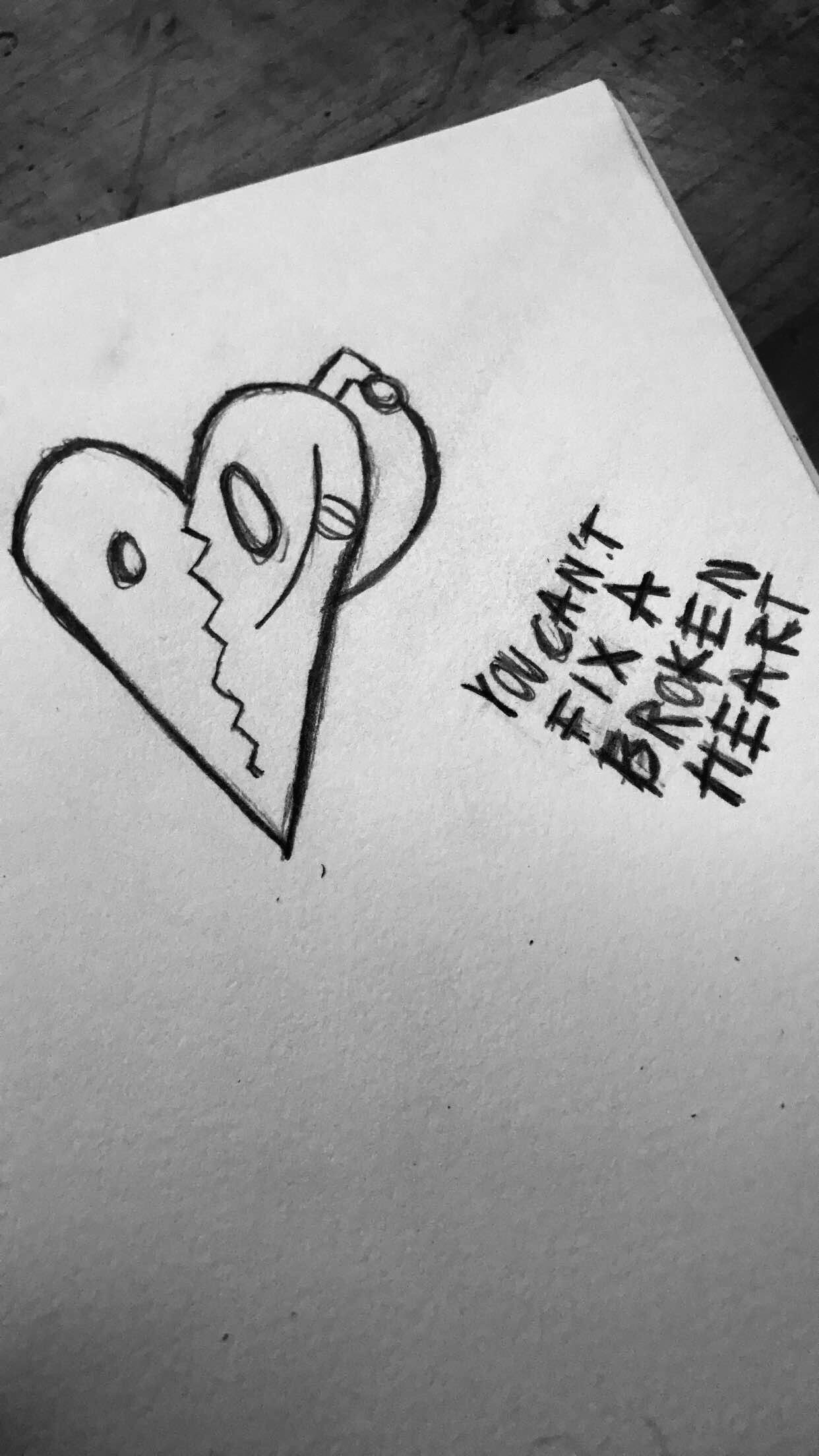 Xxxtentacion Broken Heart Tattoo Wallpapers