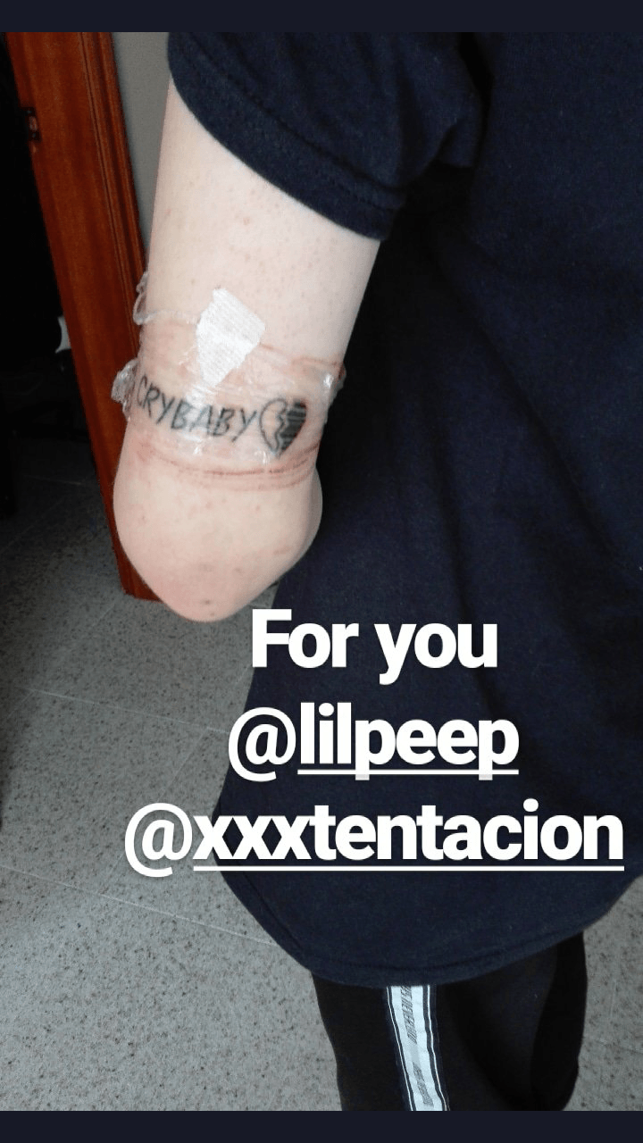 Xxxtentacion Broken Heart Tattoo Wallpapers