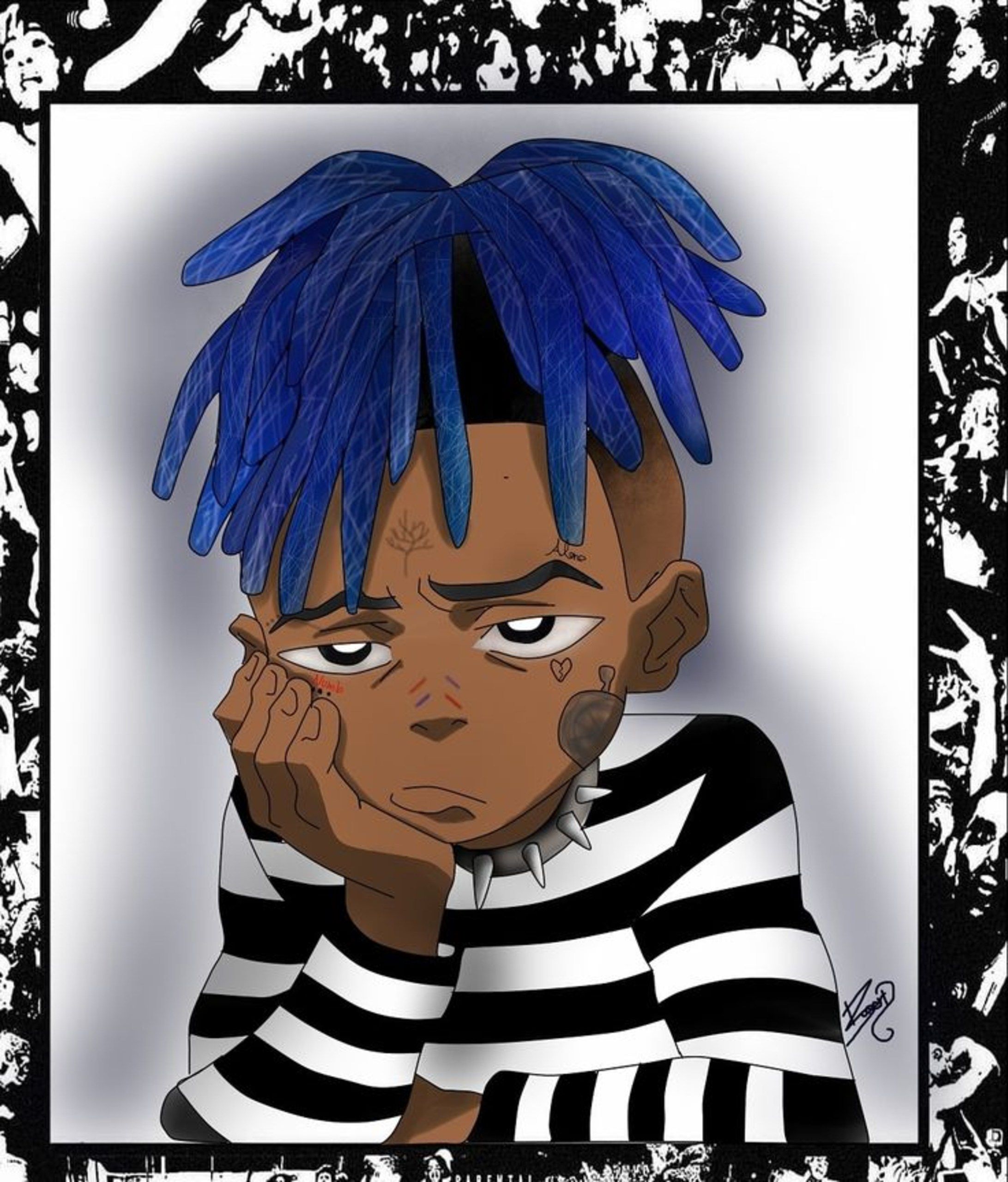 Xxxtentacion Fan Art Wallpapers