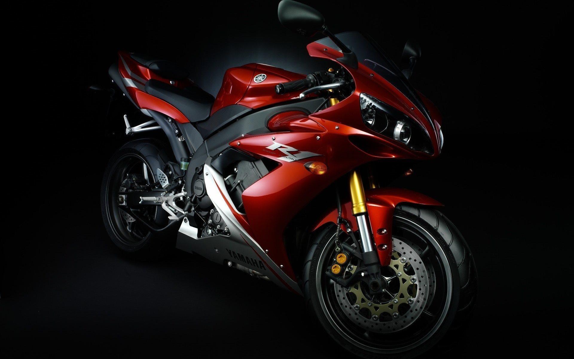 Yamaha Red Motorcycle Wallpapers