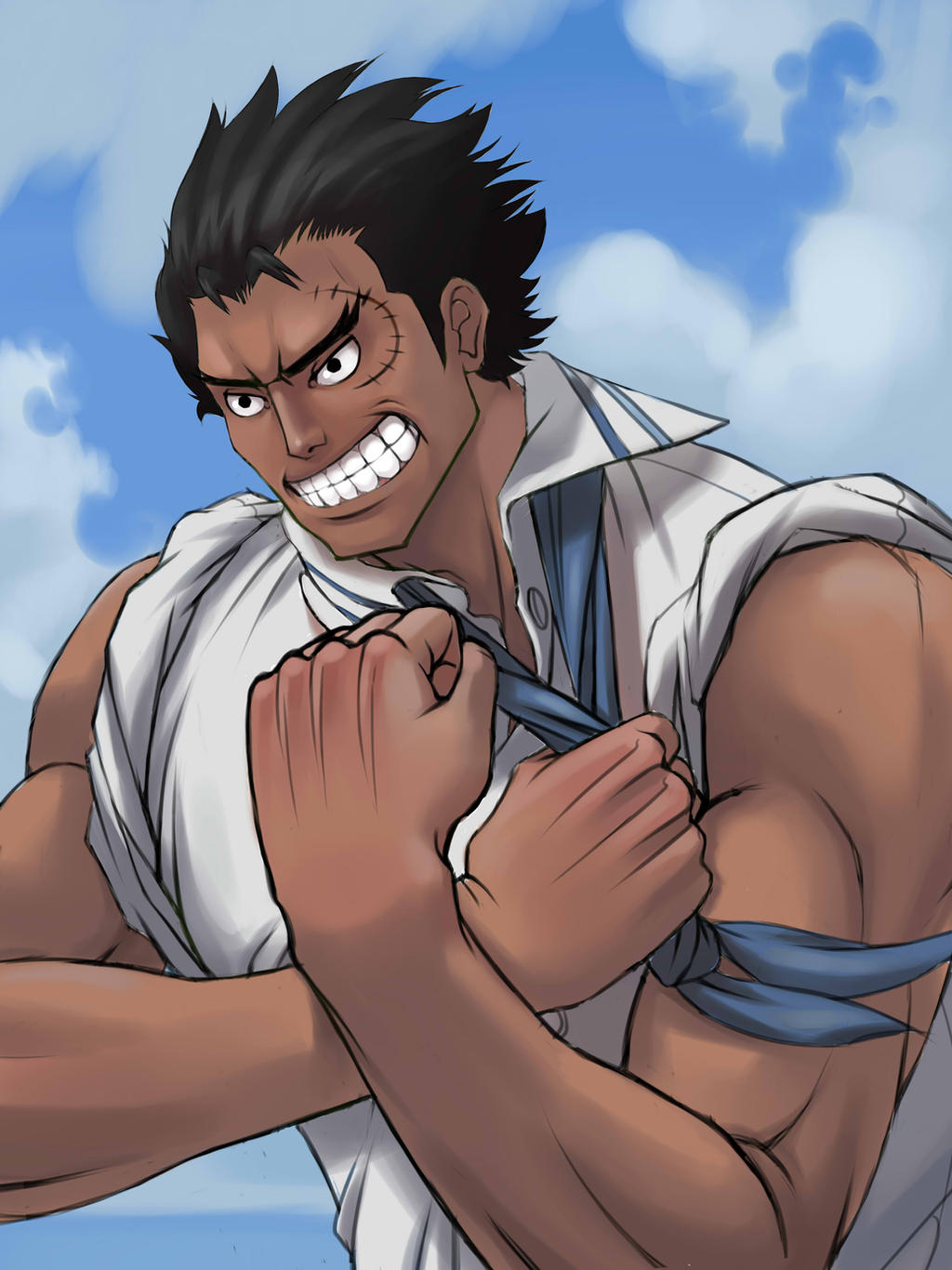 Young Monkey D Garp Wallpapers