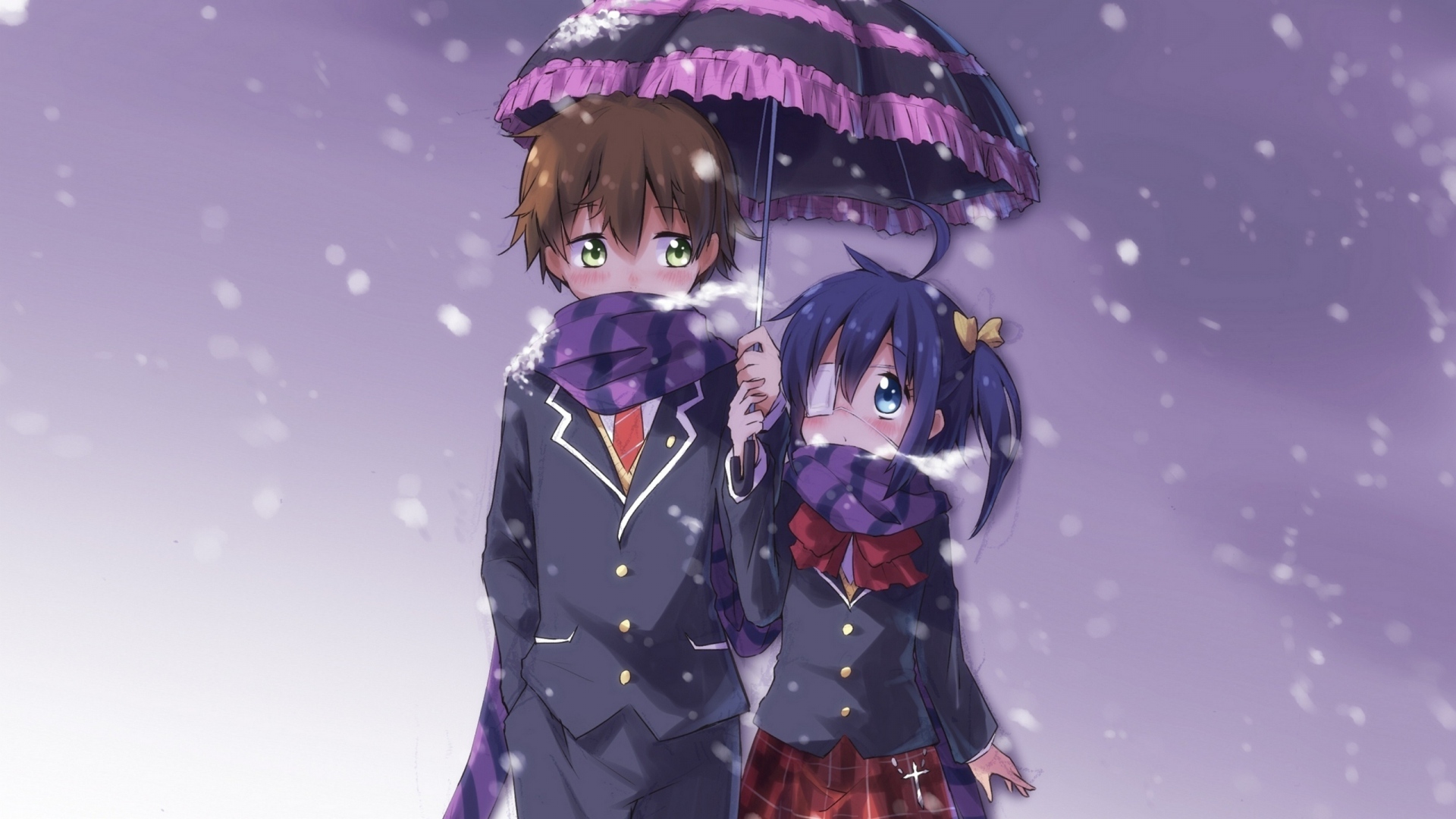 Yuuta And Rikka Wallpapers