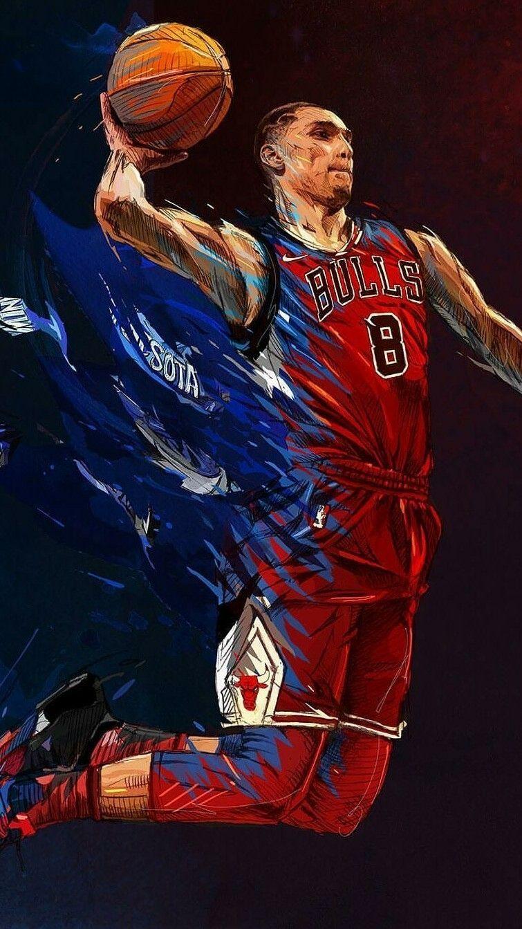 Zach Lavine Dunk Wallpapers