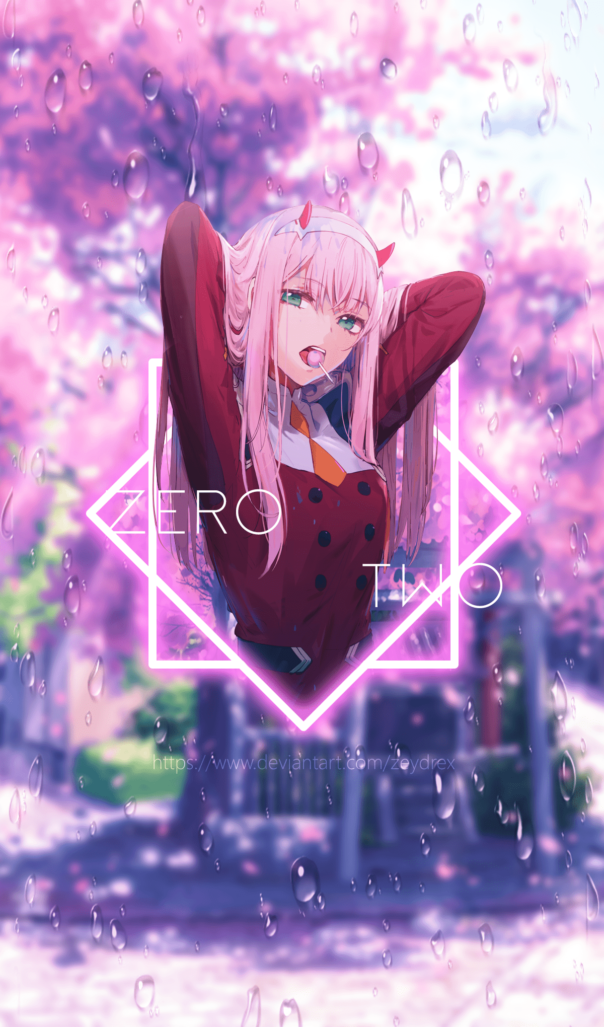 Zero Two Iphone Wallpapers