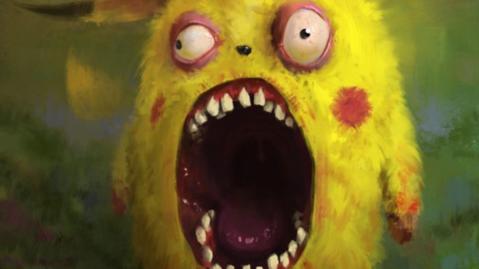 Zombie Pikachu Wallpapers