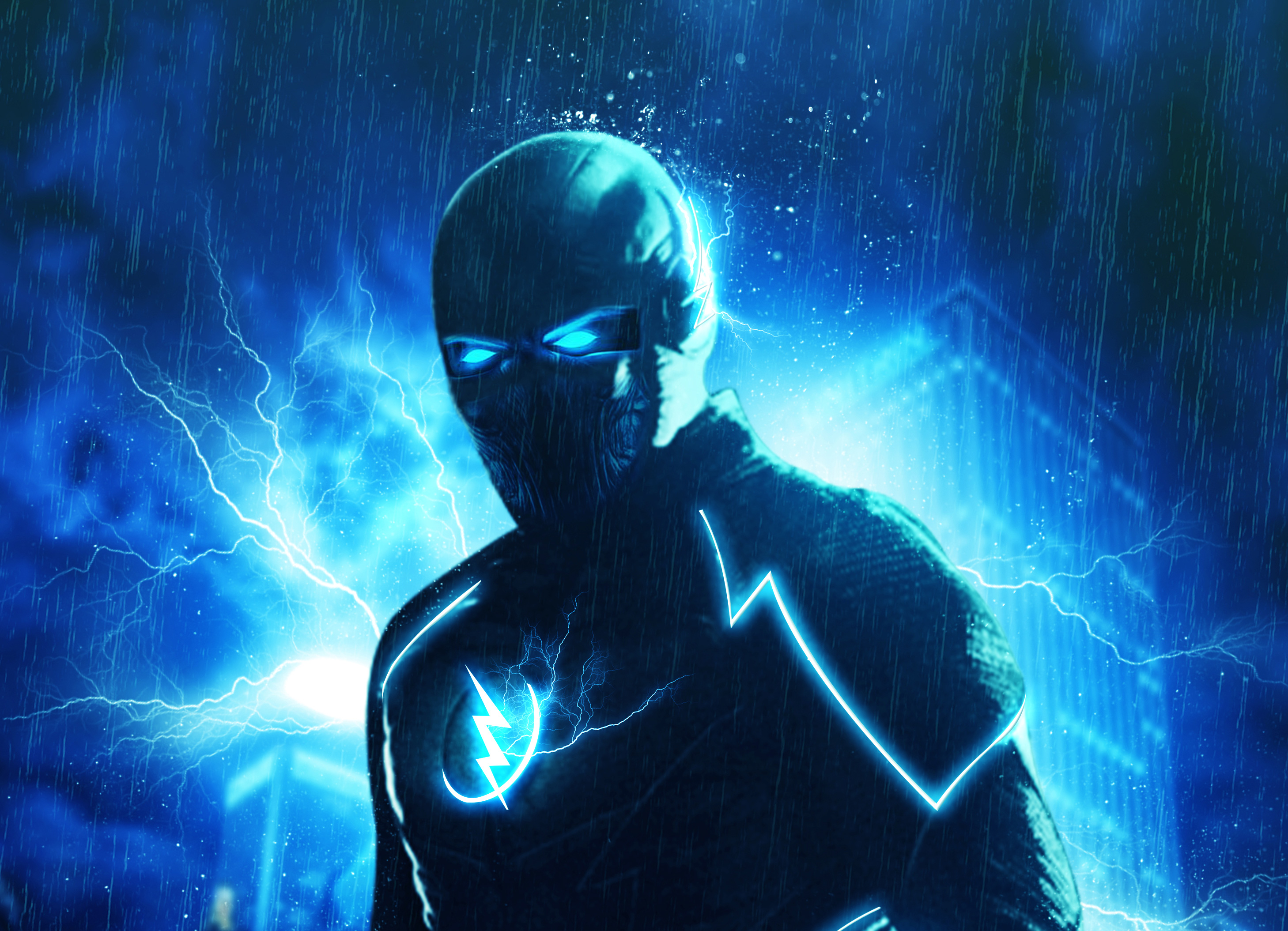 Zoom The Flash Blue Wallpapers