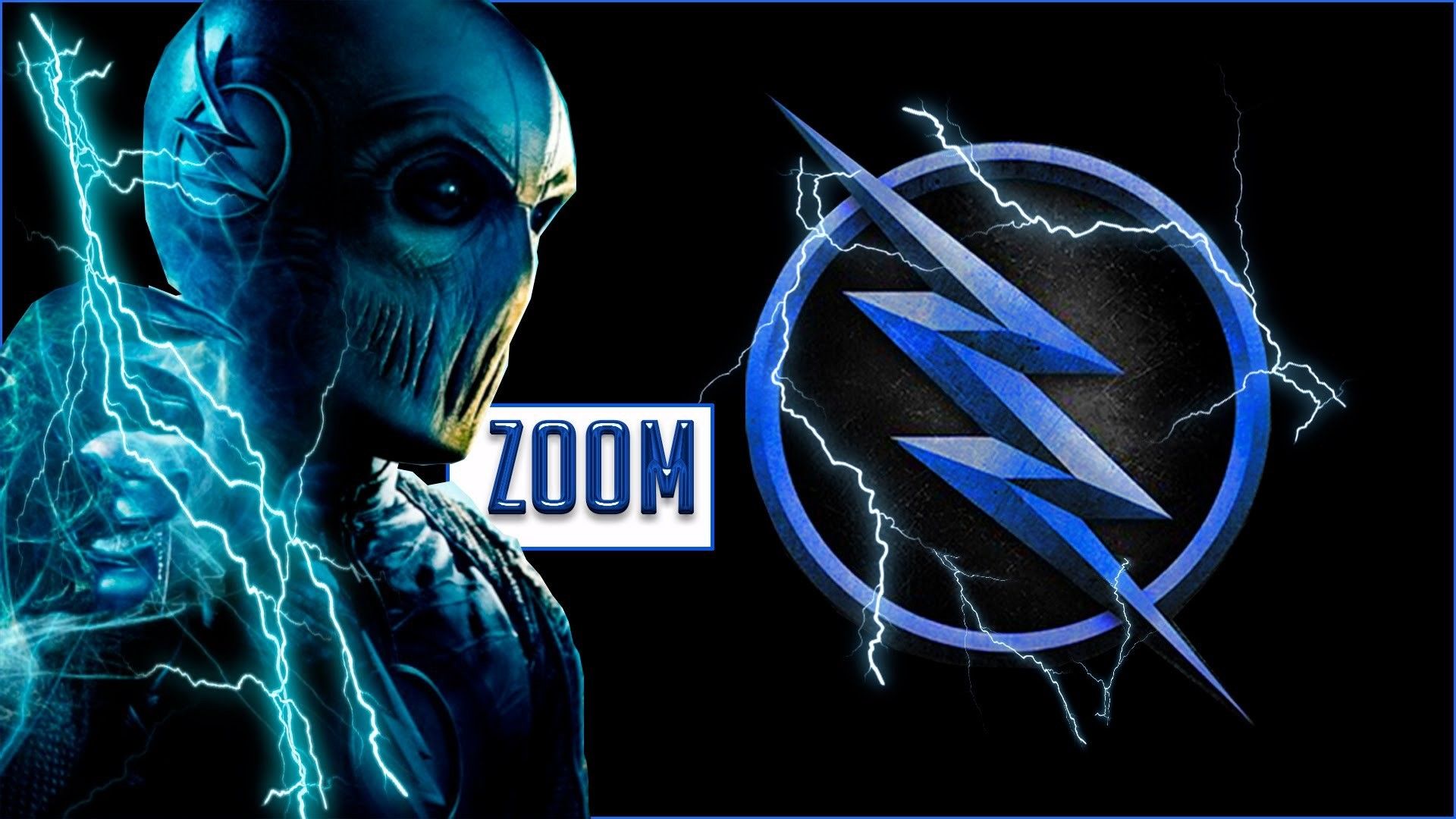 Zoom The Flash Blue Wallpapers