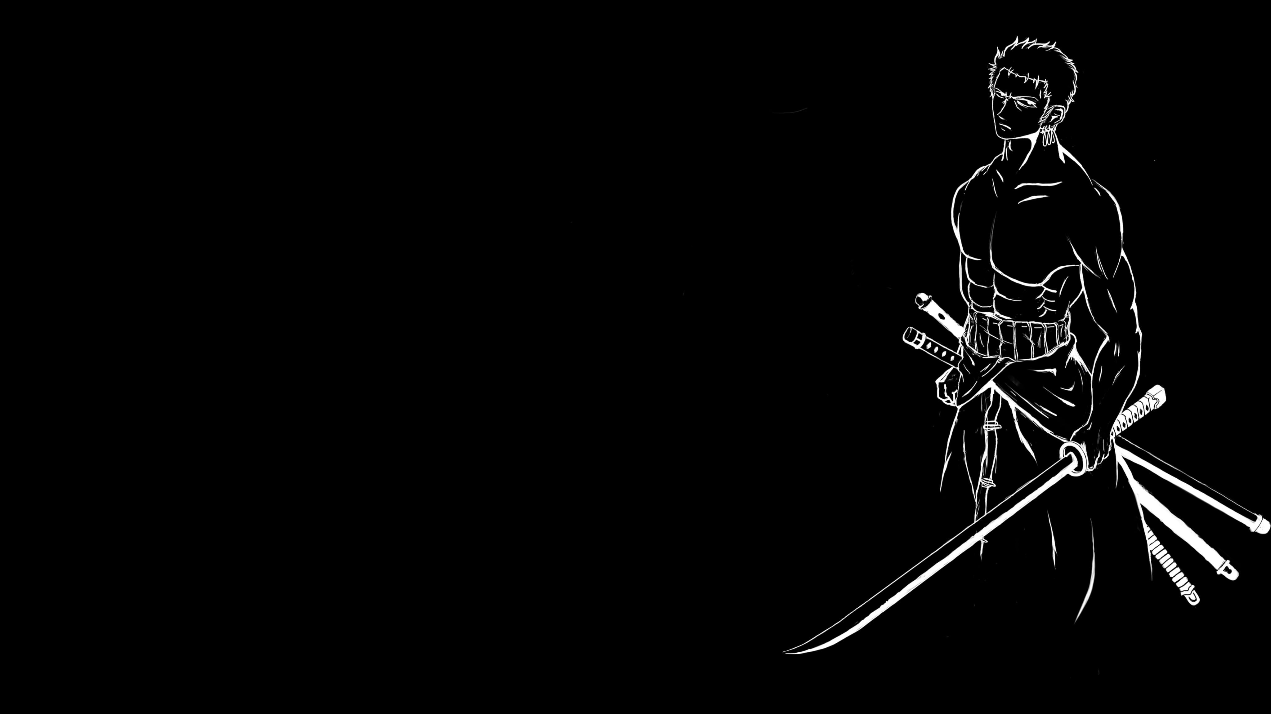 Zoro Black And White Wallpapers