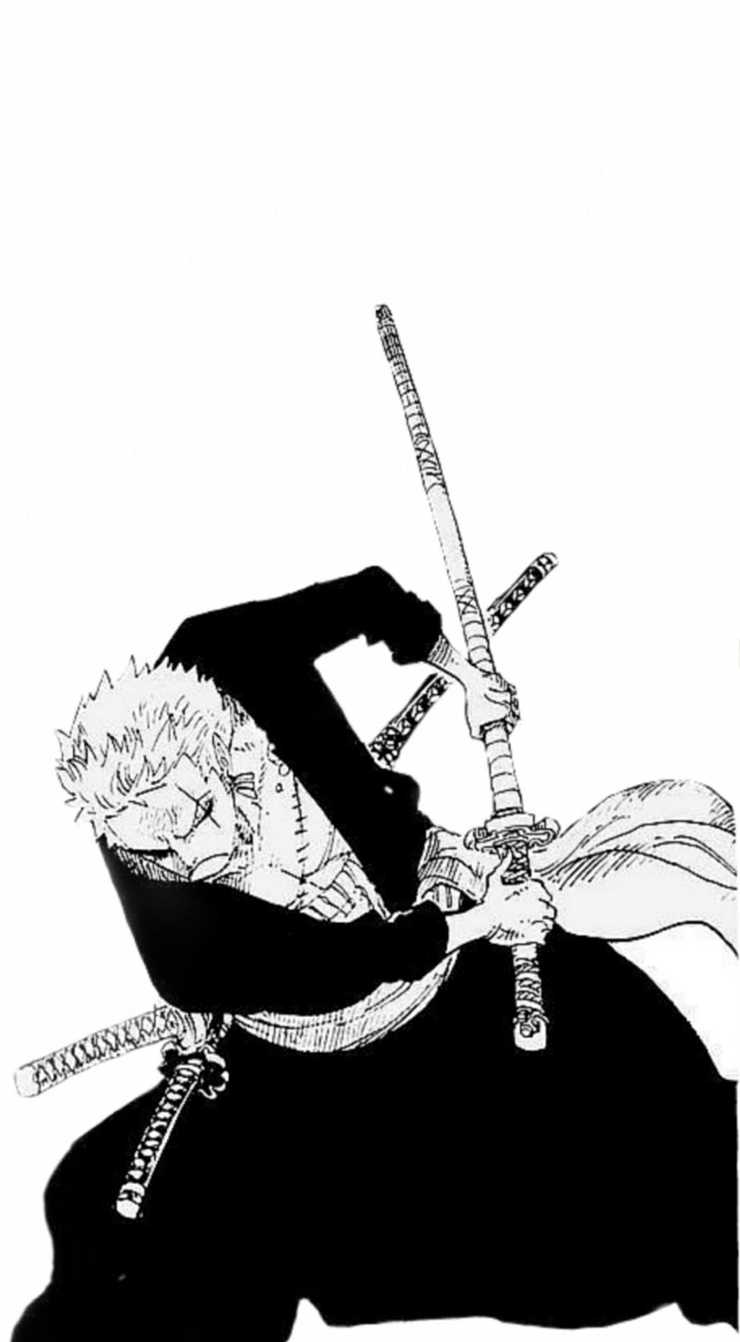 Zoro Black And White Wallpapers