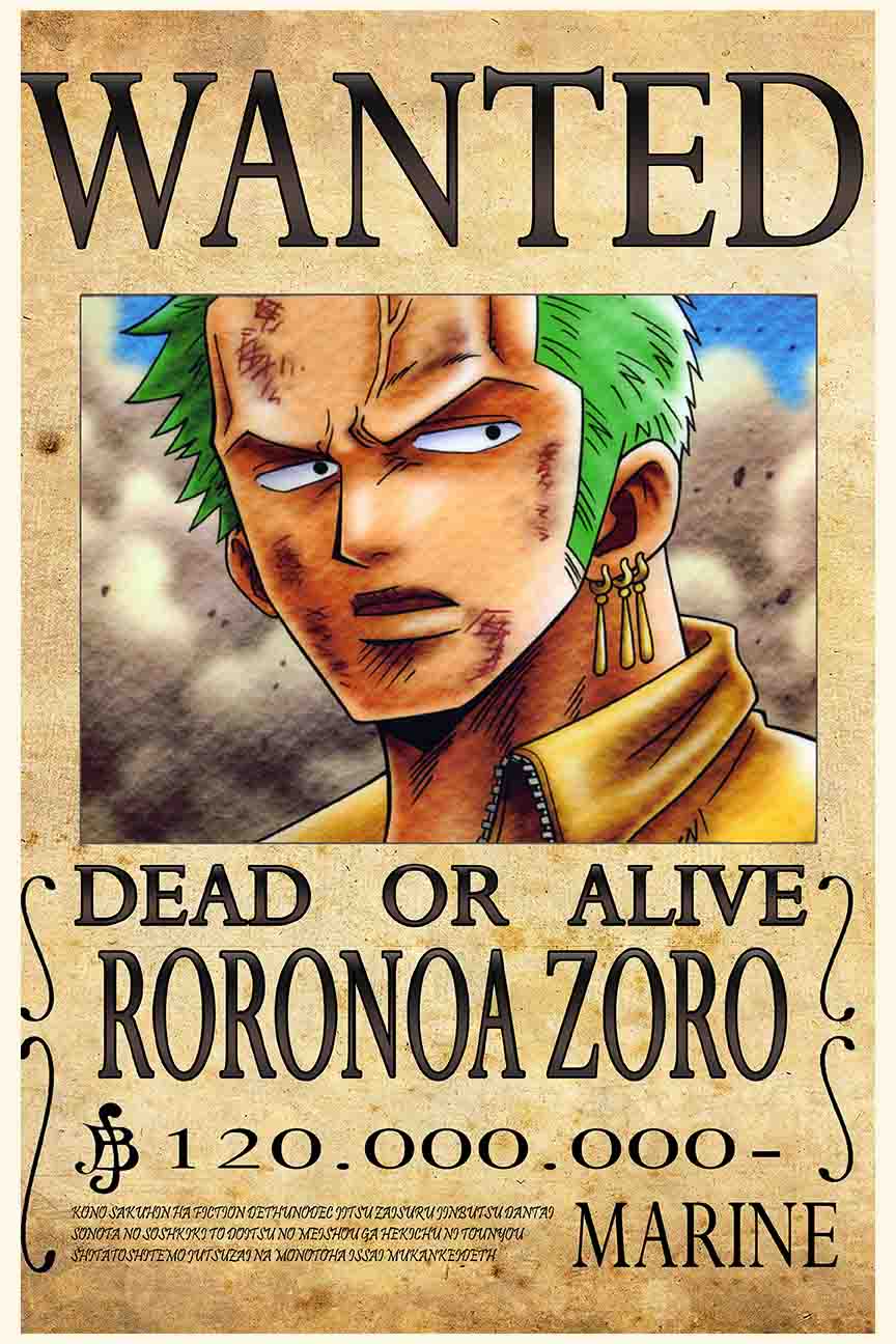 Zoro Bounty Wallpapers