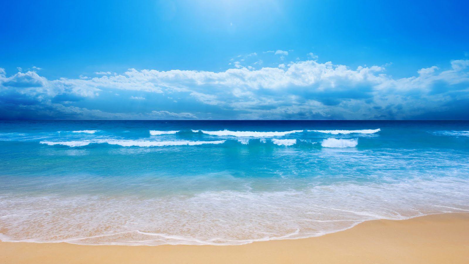 Beach Computer Background