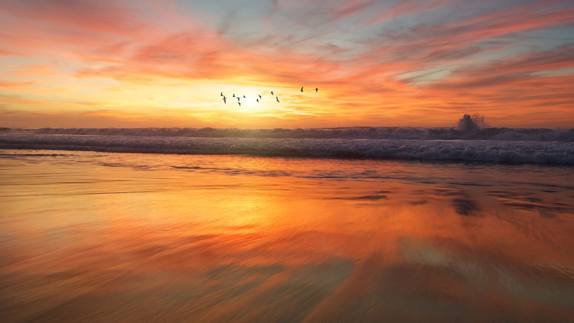 Beach Computer Background