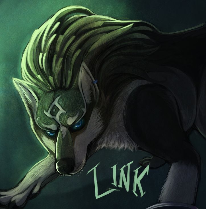 Wolf Link Background