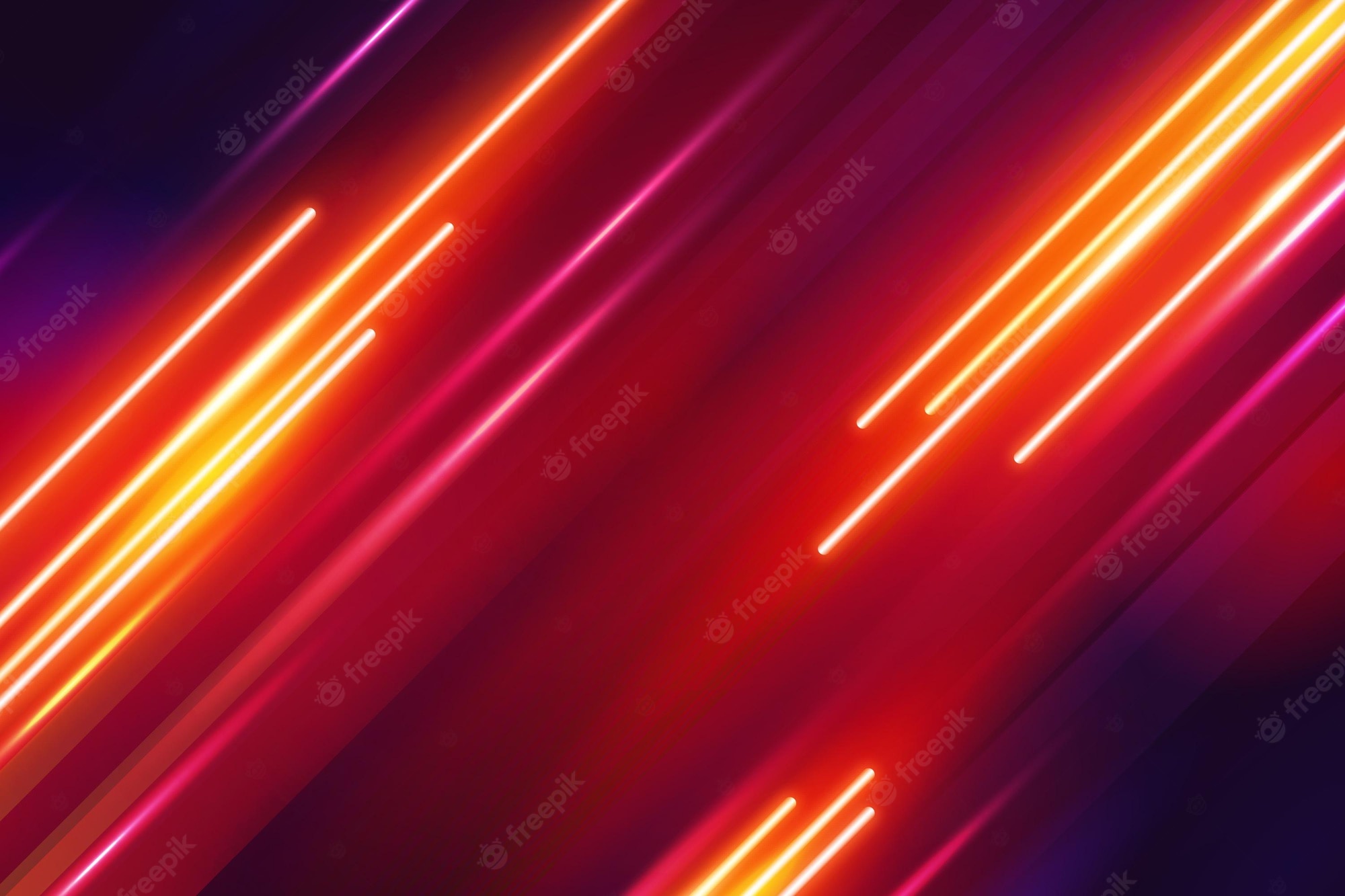 Neon Orange Backgrounds