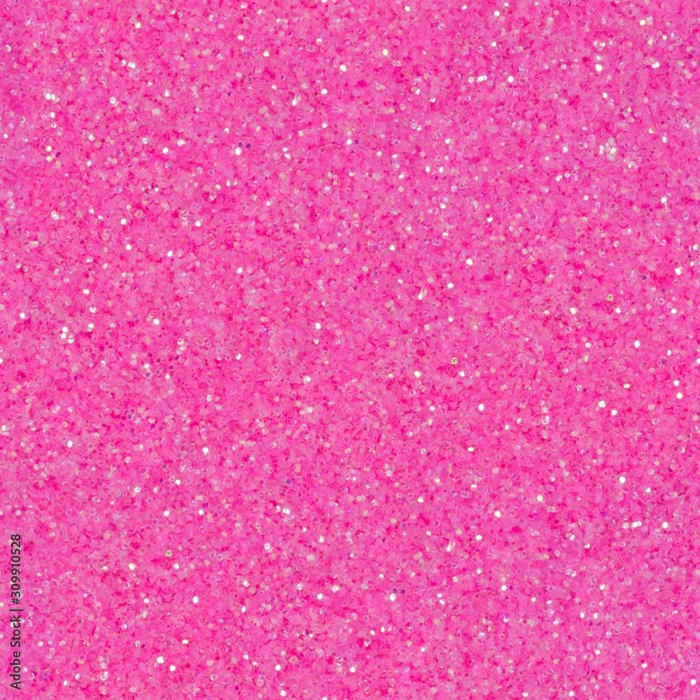 Neon Pink Glitter Background