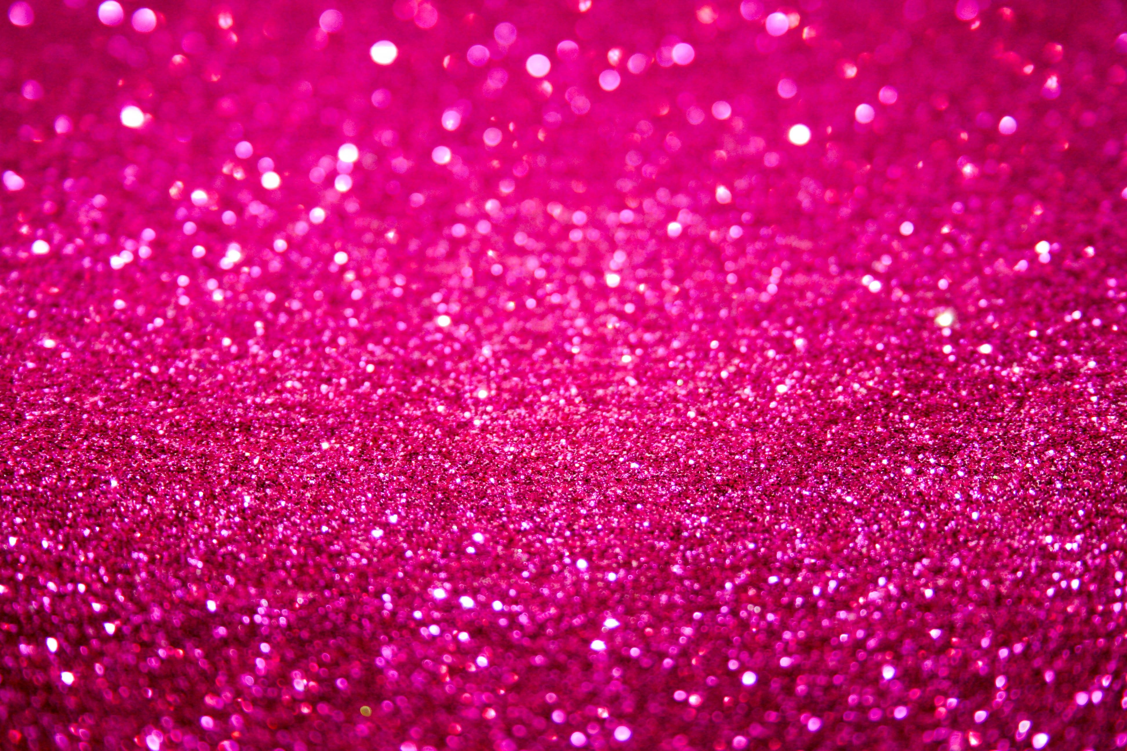 Neon Pink Glitter Background