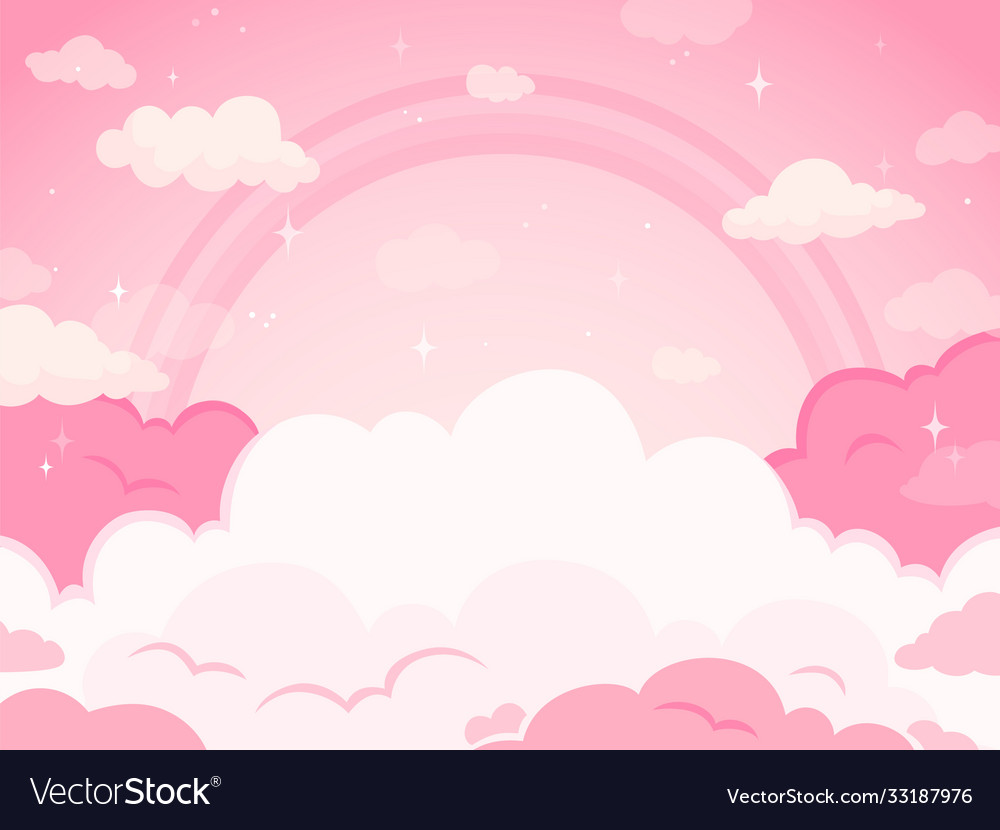 Pink Fairy Background