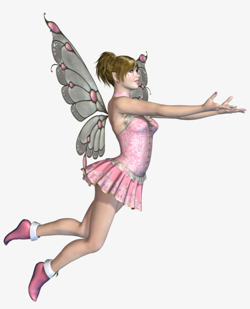 Pink Fairy Background