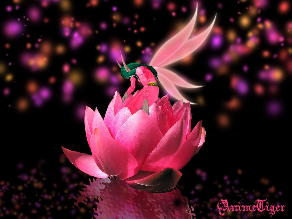 Pink Fairy Background