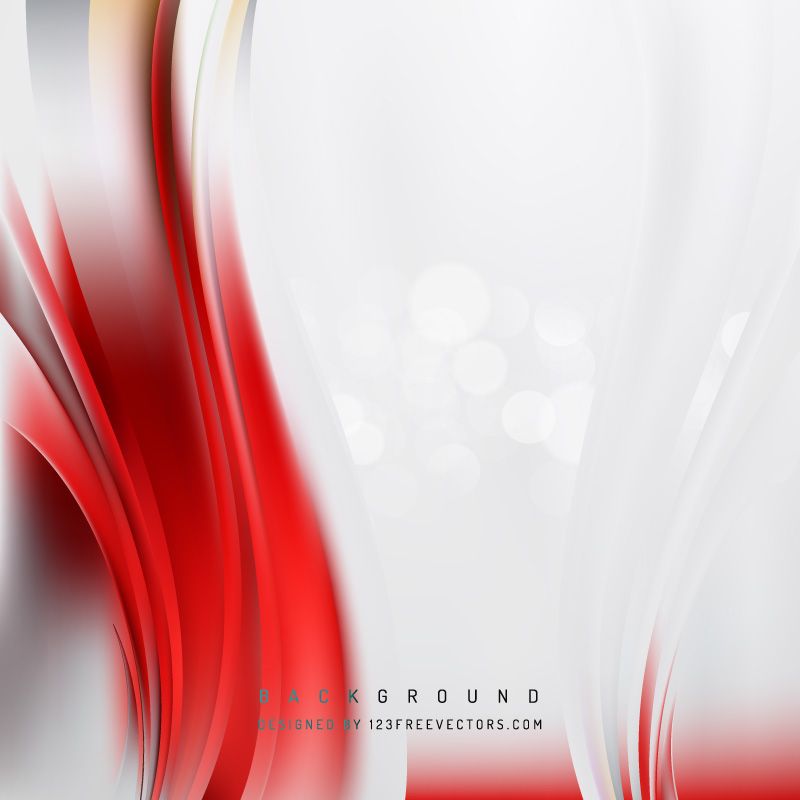 Red And White Abstract Background Hd