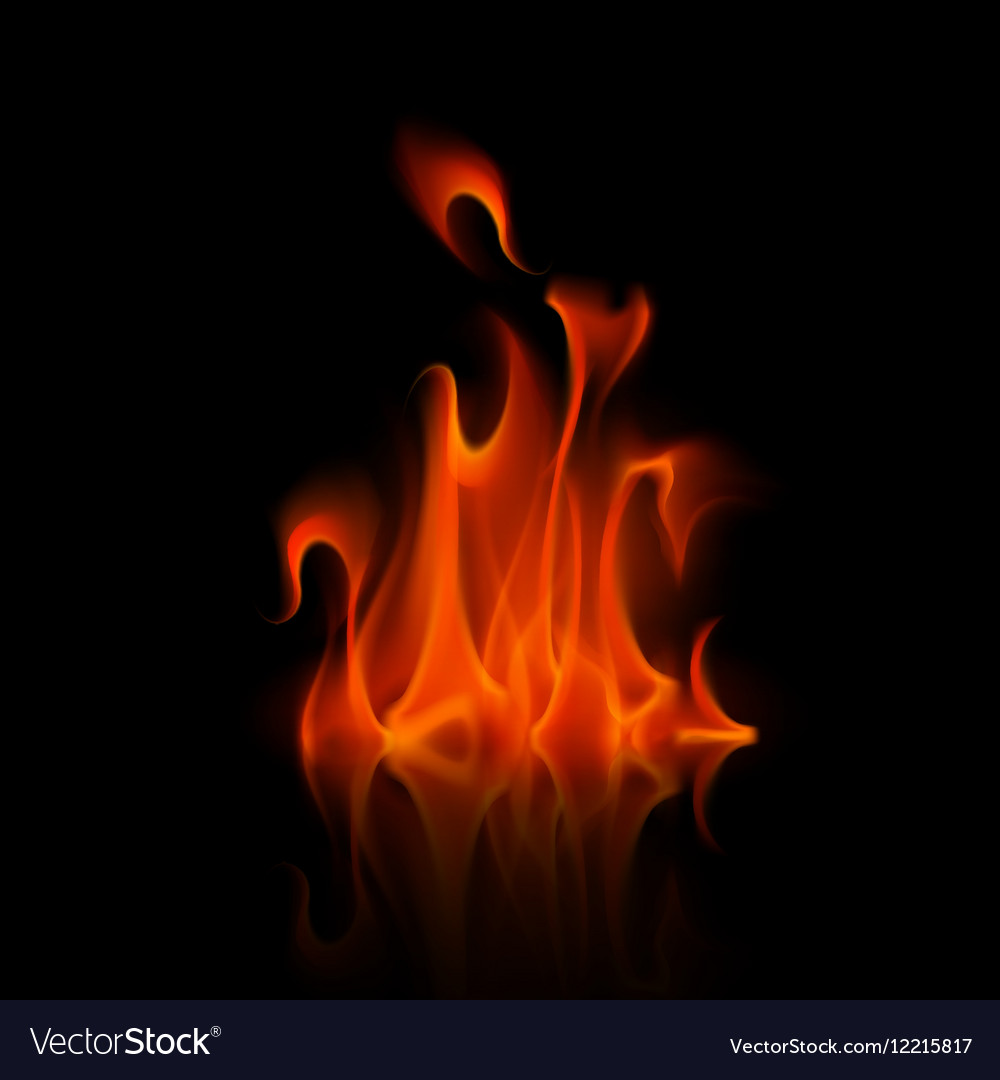 Red Flames Background