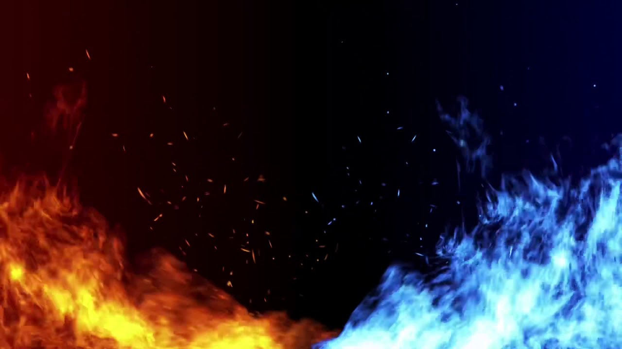 Red Flames Background