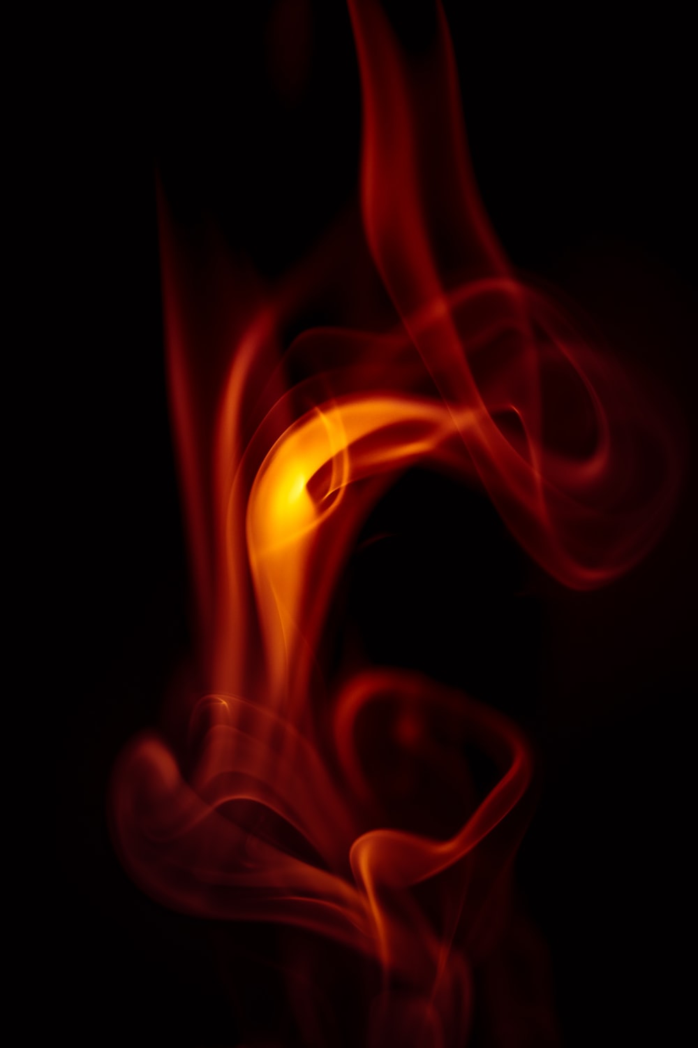 Red Flames Background