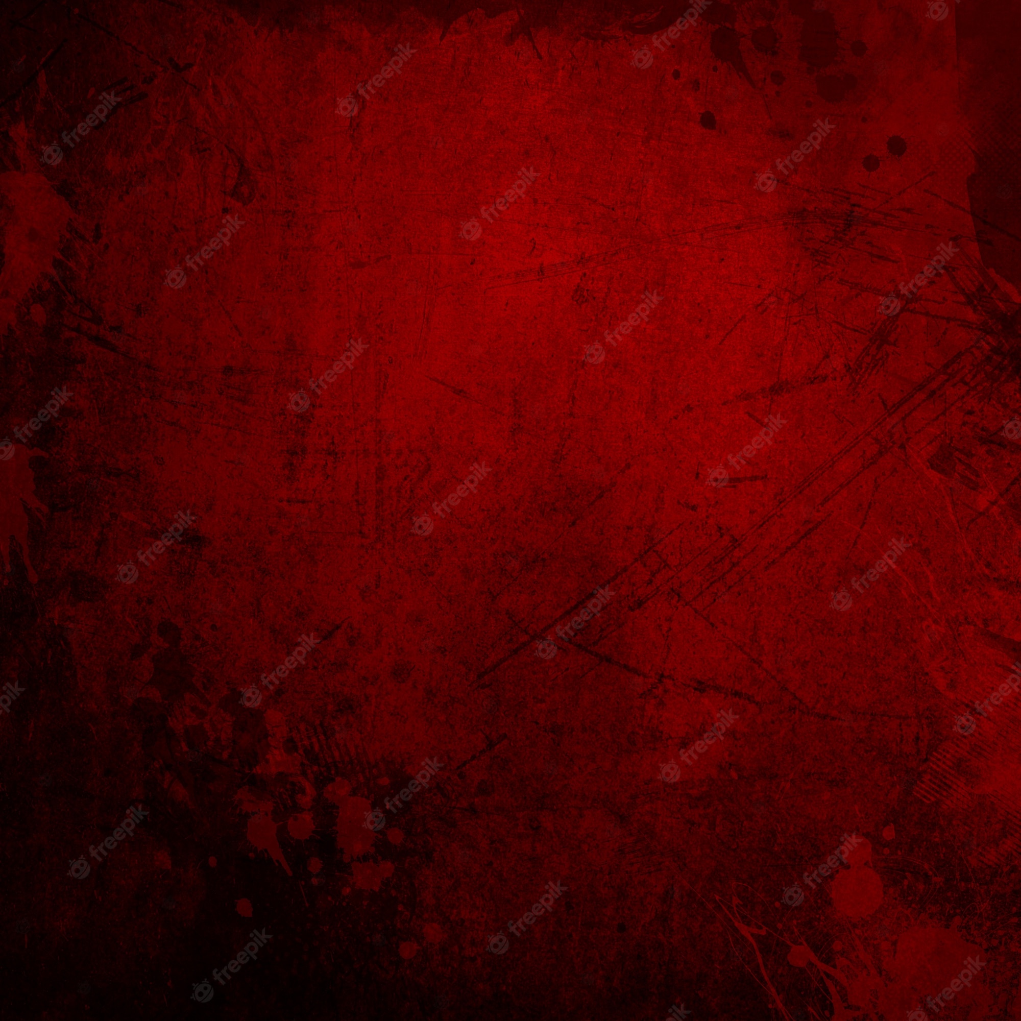 Red Grunge Background