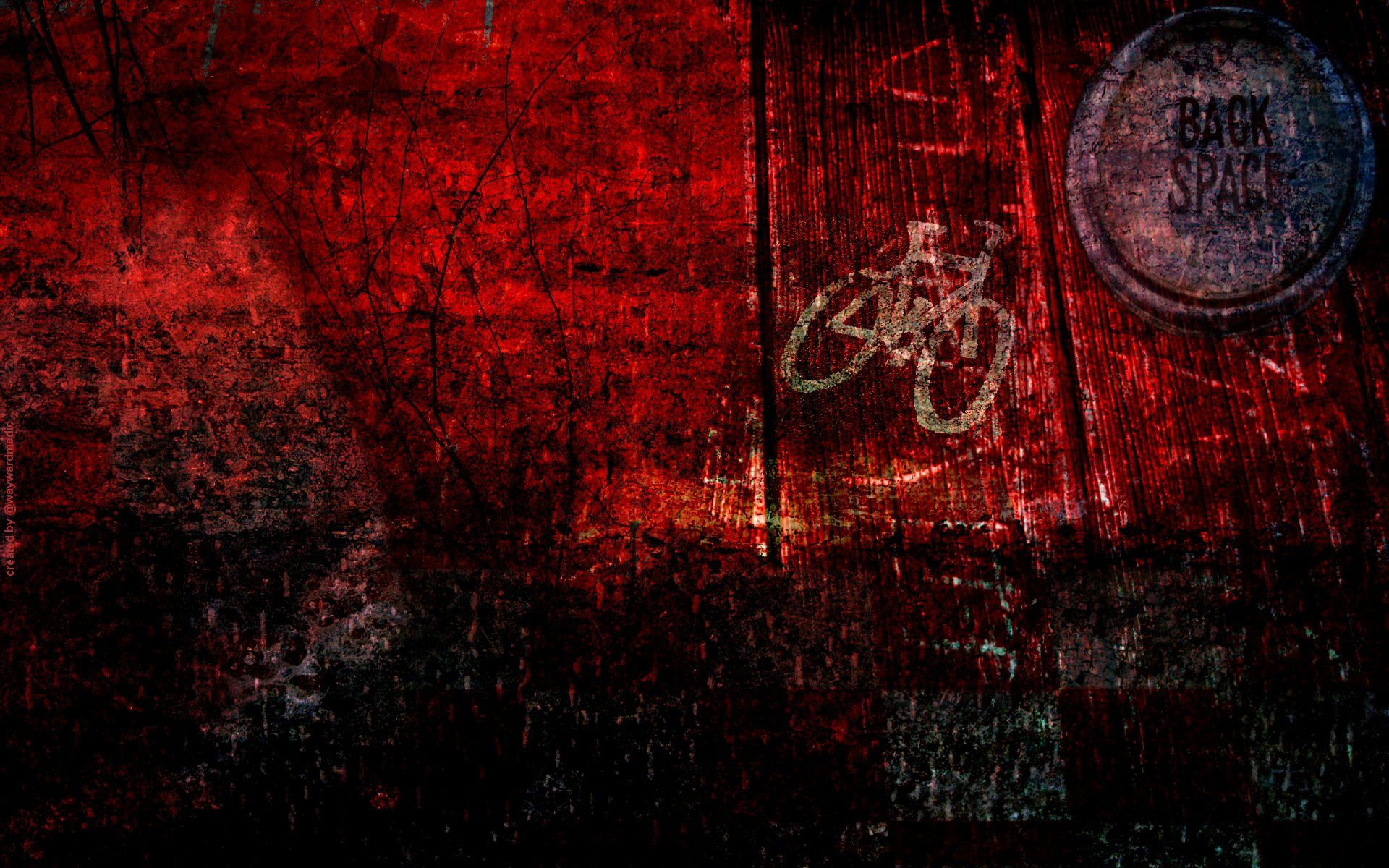 Red Grunge Background