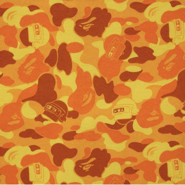 Yellow Bape Background