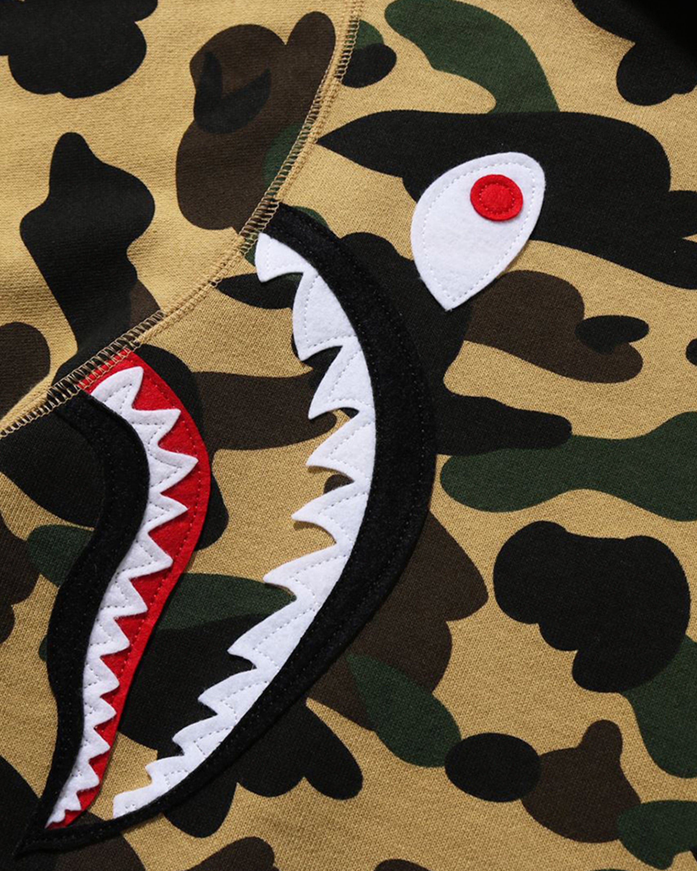 Yellow Bape Background