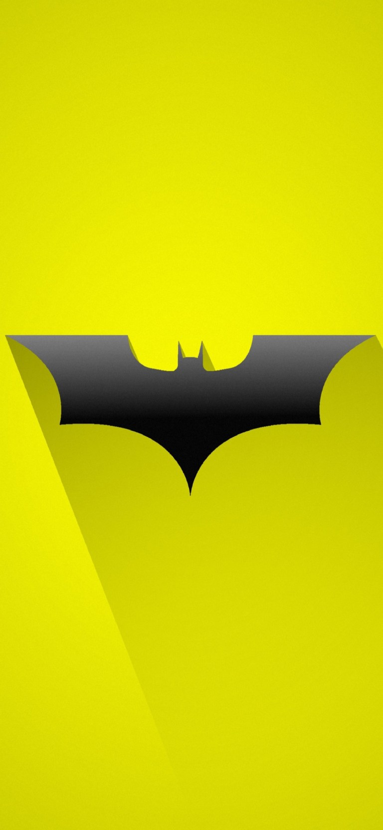 Yellow Batman Background