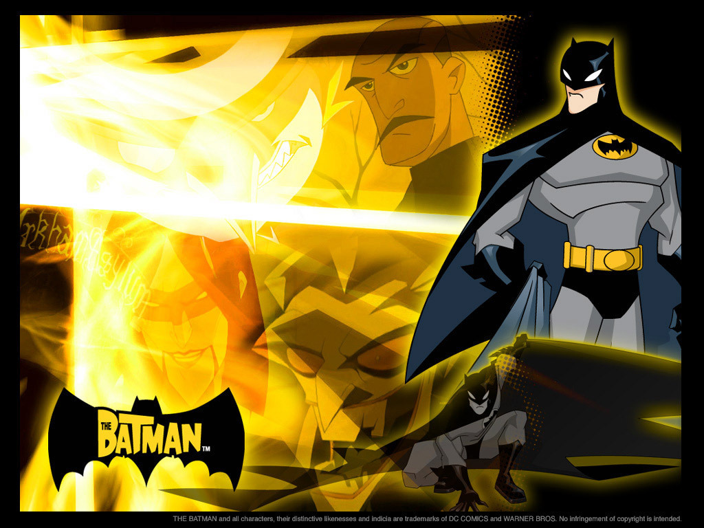 Yellow Batman Background