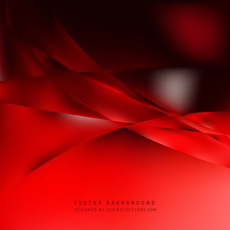 Abstract Red Design Background