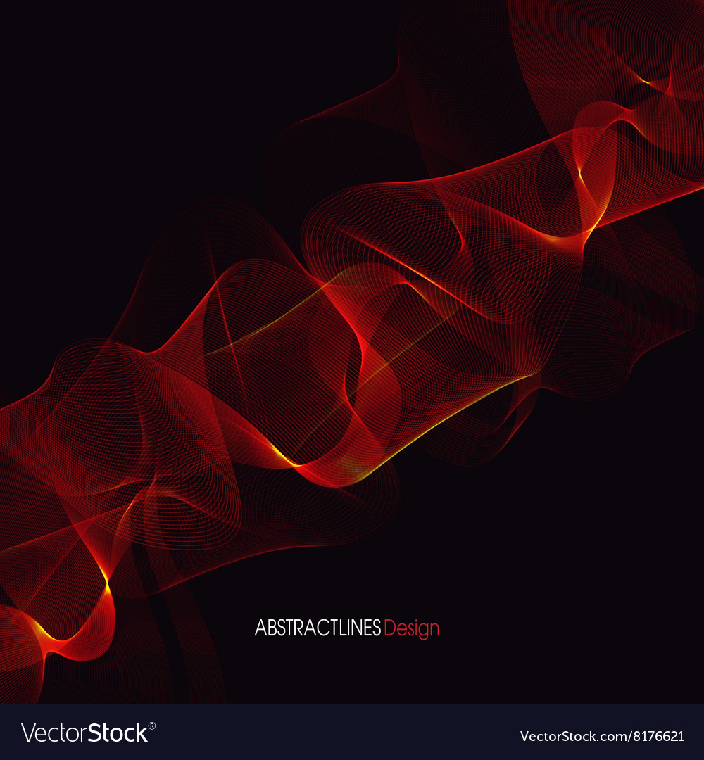 Abstract Red Design Background