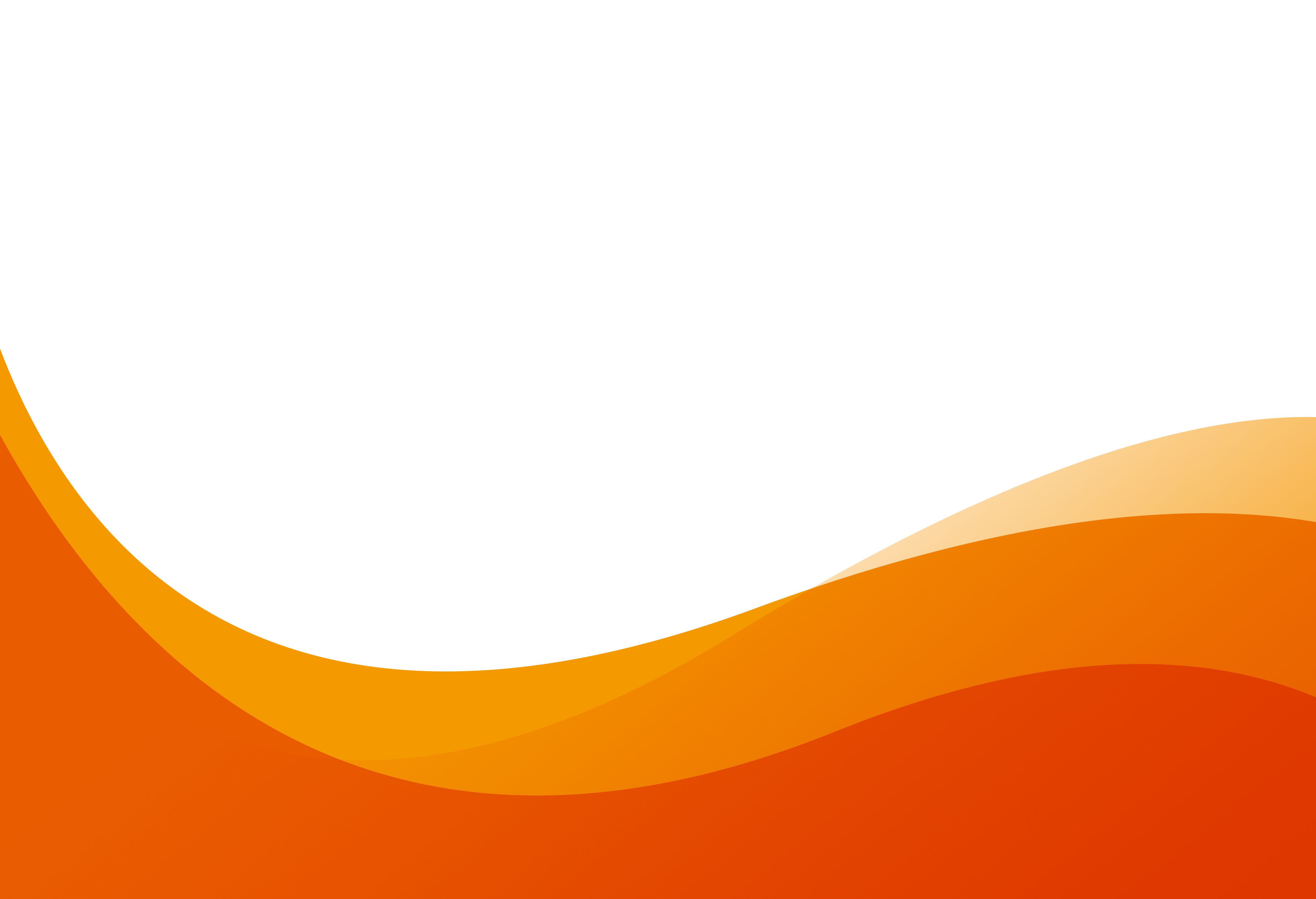 Wavy Orange Background