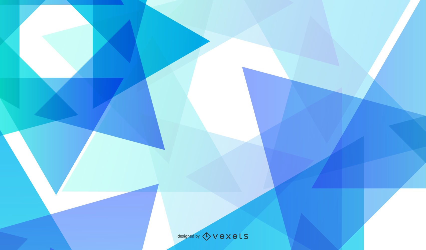 Blue Background Geometric Abstract