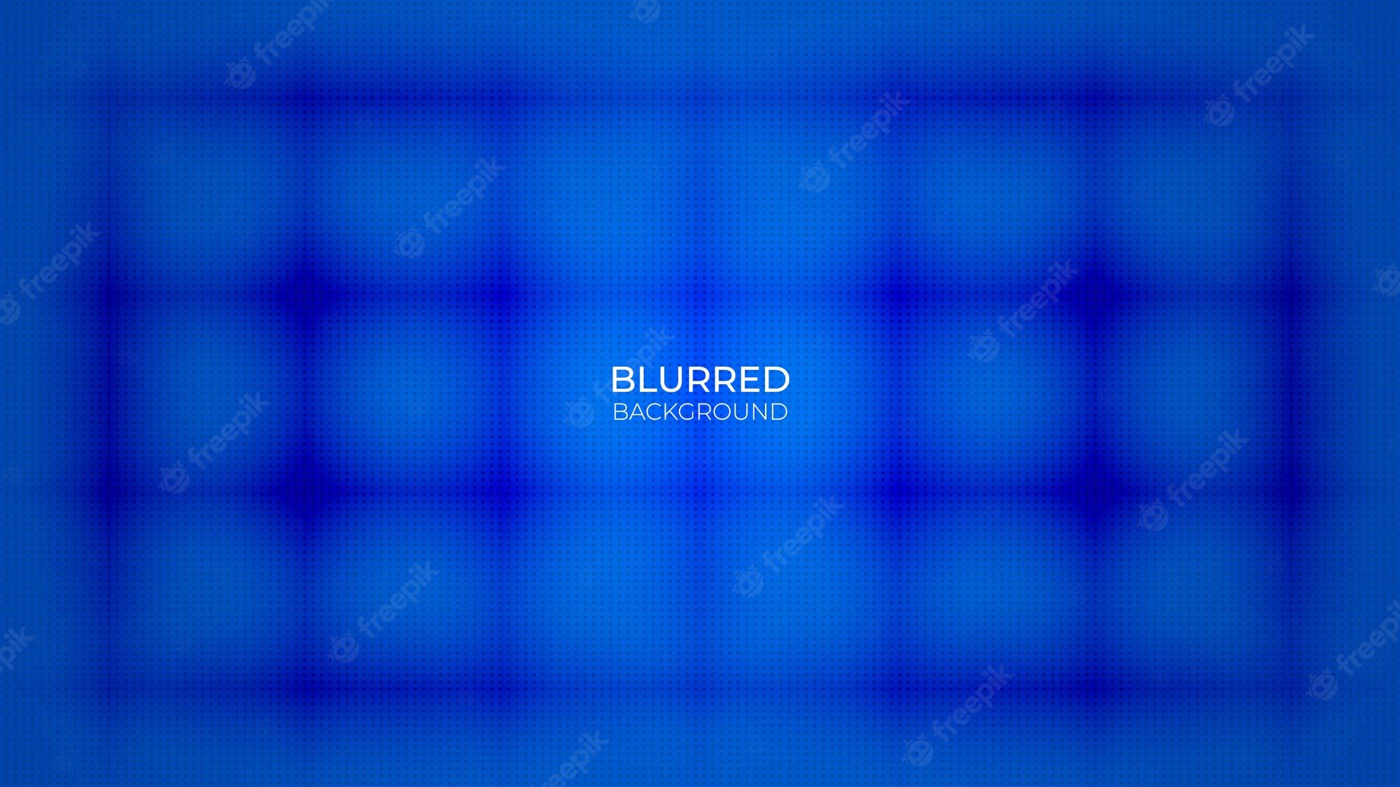 Blurred Lines Blue Background