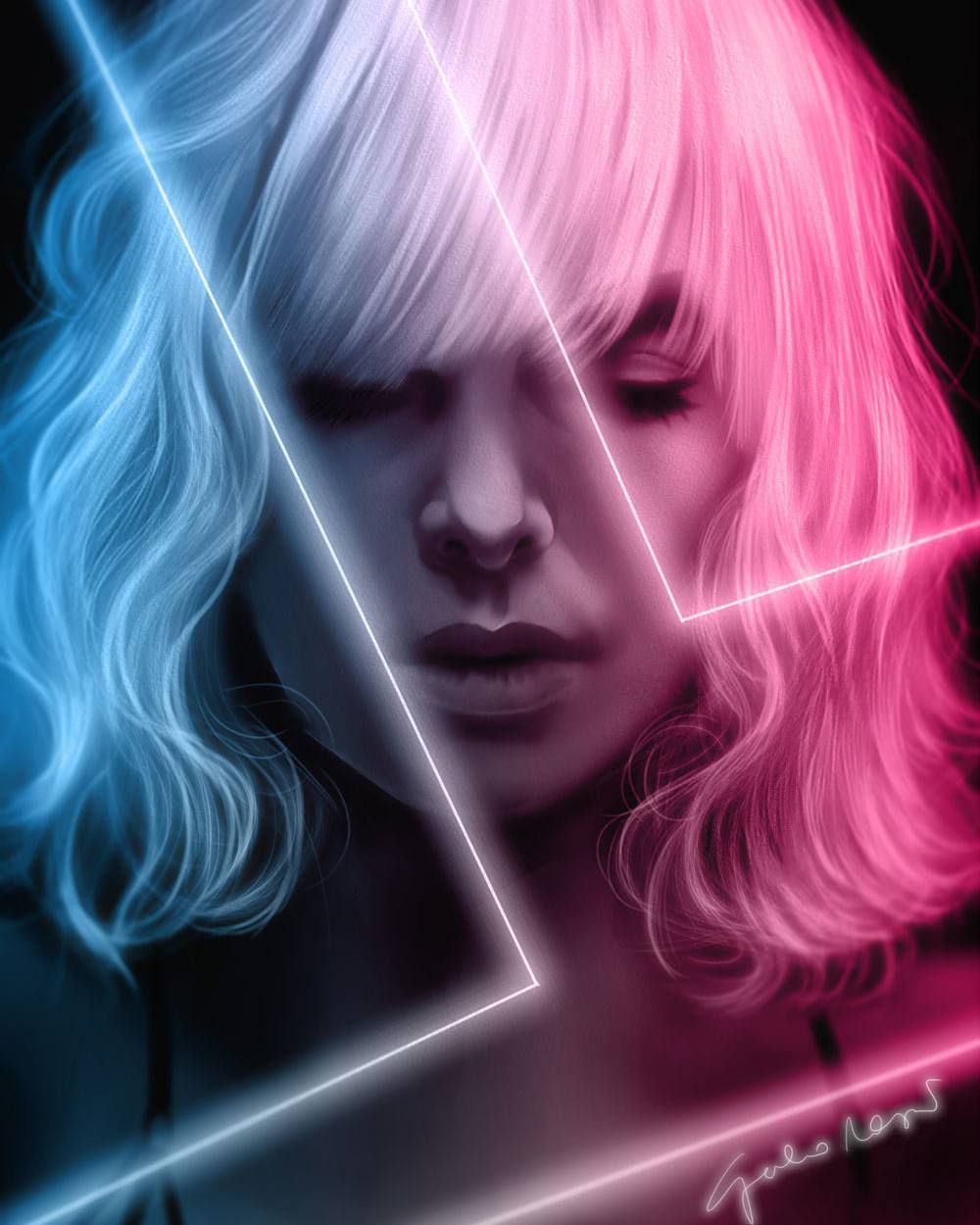 Atomic Blonde Background