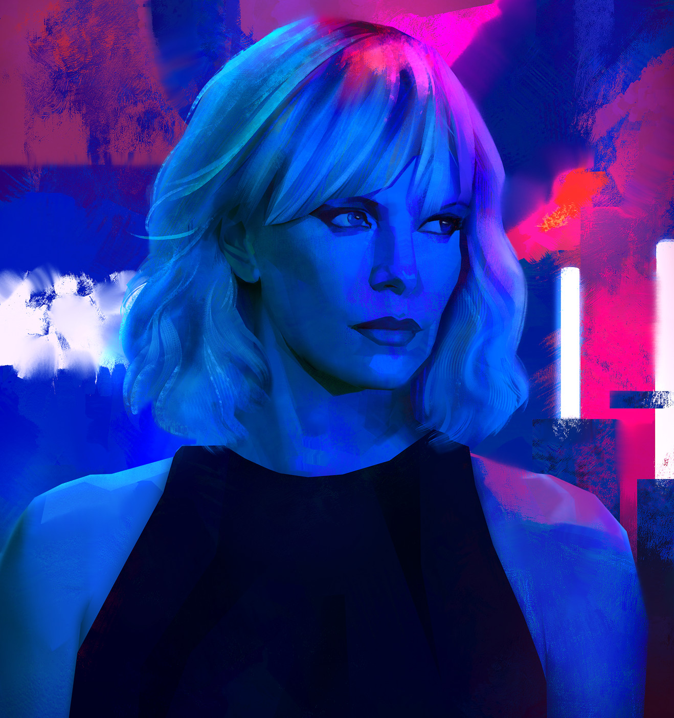 Atomic Blonde Background