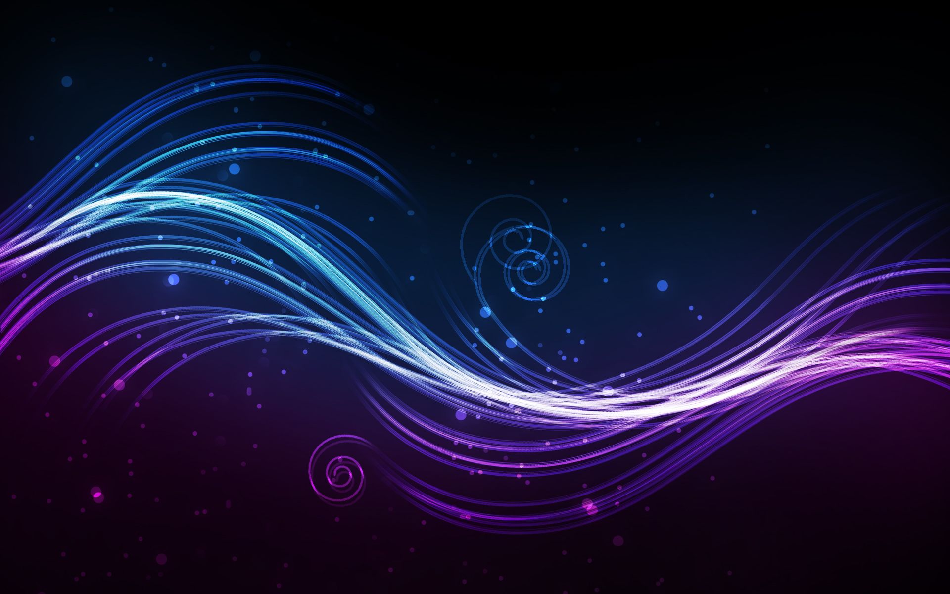 Abstract Purple And Blue Background