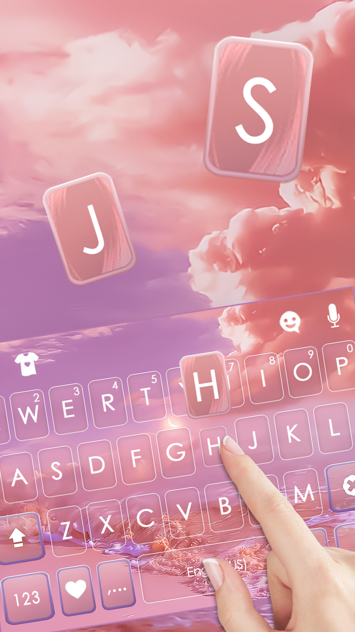 Aesthetic Keyboard Background