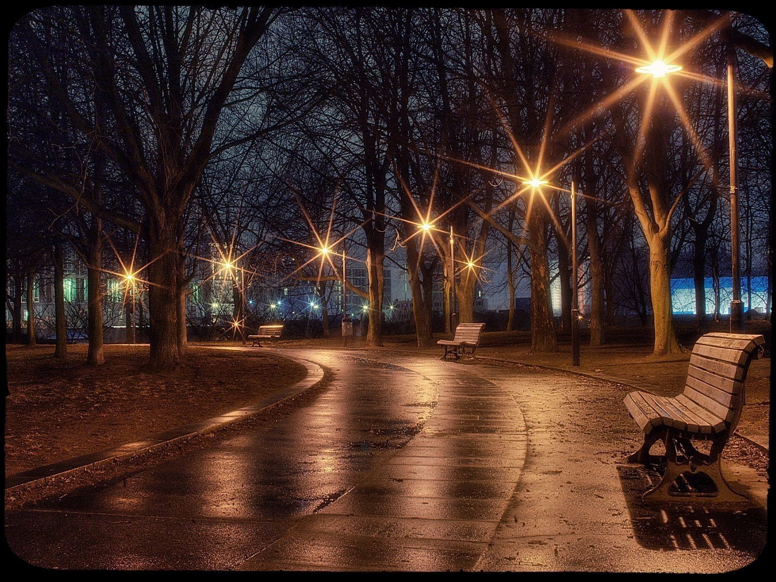 Aesthetic Park Background